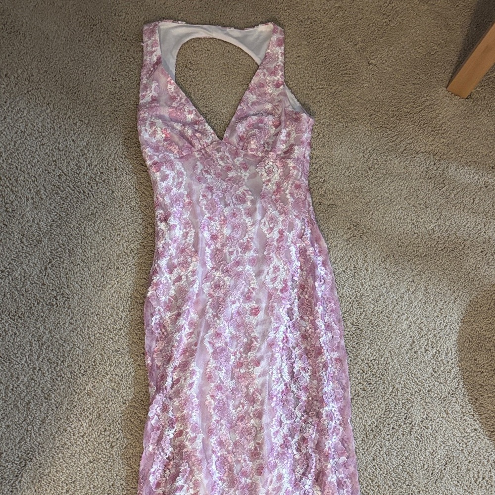 Beginning Boutique Floral Women's Dress